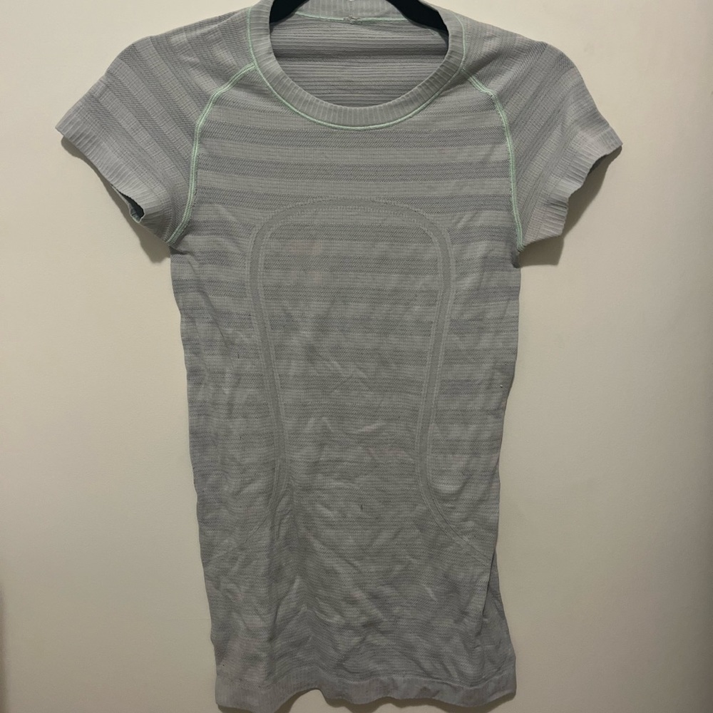 lululemon racerback washed shirt